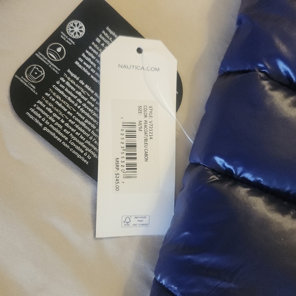 Mens Nautica Reversible Jacket - Picture 4 of 4